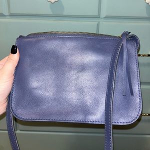 Madewell The Simple Crossbody Bag Blue